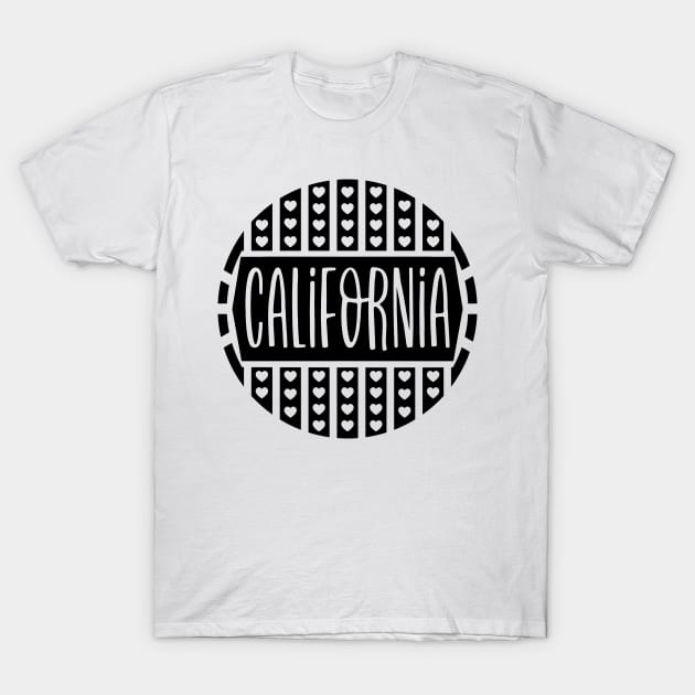 California T-Shirt by colorsplash